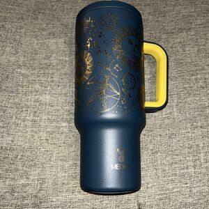 Meoky 40 oz Tumbler with Handle and Straw, Lid 40oz, Tarot New W/Box